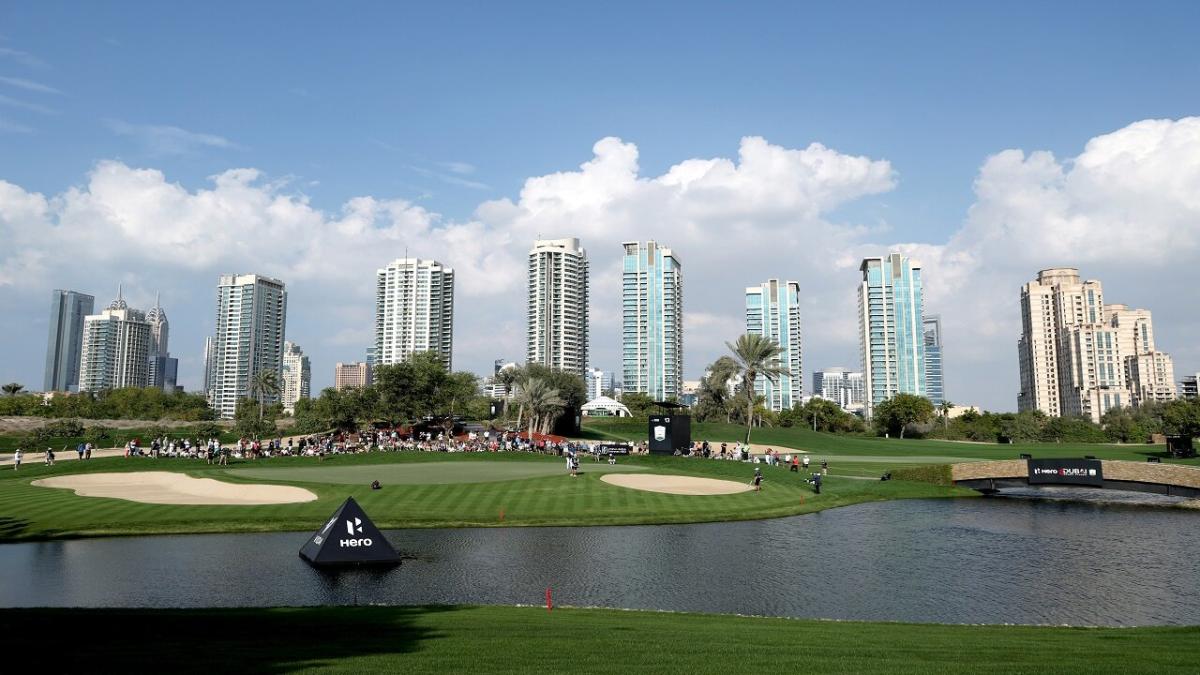 Dubai Desert Classic golf course view